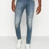 Jack & Jones JJILIAM JJORIGINAL - Slim Fit Jeans - Blue Denim