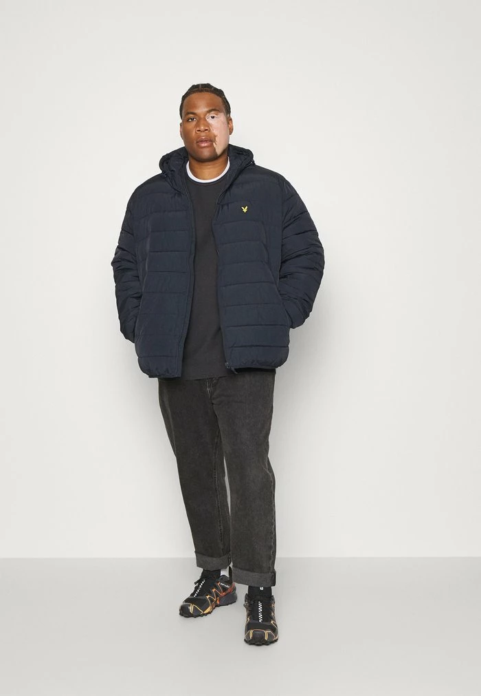 Jack & Jones JORTWINN CREW NECK - Jumper - Asphalt/white 2 Jack & Jones JORTWINN CREW NECK - Jumper - Asphalt/white - Image 2