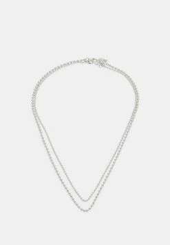 Jack & Jones JACPAVIA NECKLACE 2 PACK UNISEX - Necklace - Silver-coloured