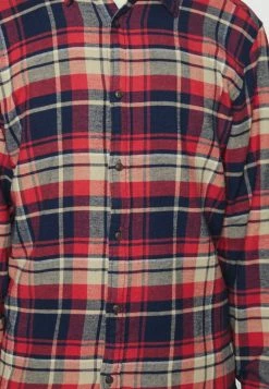 Jack & Jones JJPLAIN AUTUMN CHECK - Shirt - Brick Red -Jack & Jones Shop 45d9de963c7e43a4bdd8991c5d55277c