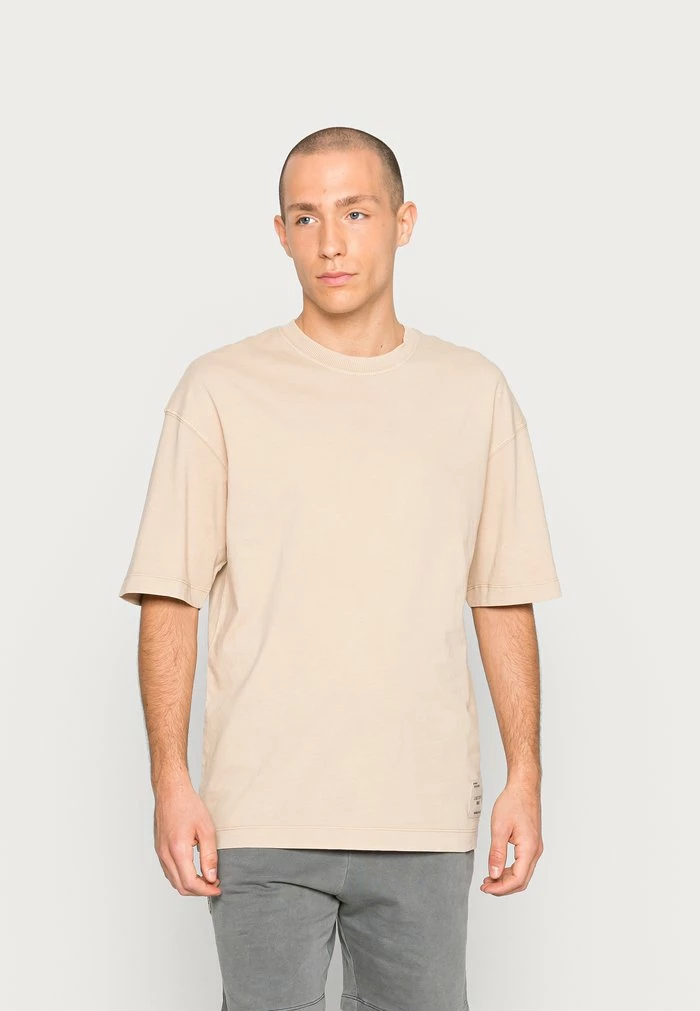 Jack & Jones UNISEX JORRUSH - Basic T-shirt - Peyote 1 Jack & Jones UNISEX JORRUSH - Basic T-shirt - Peyote