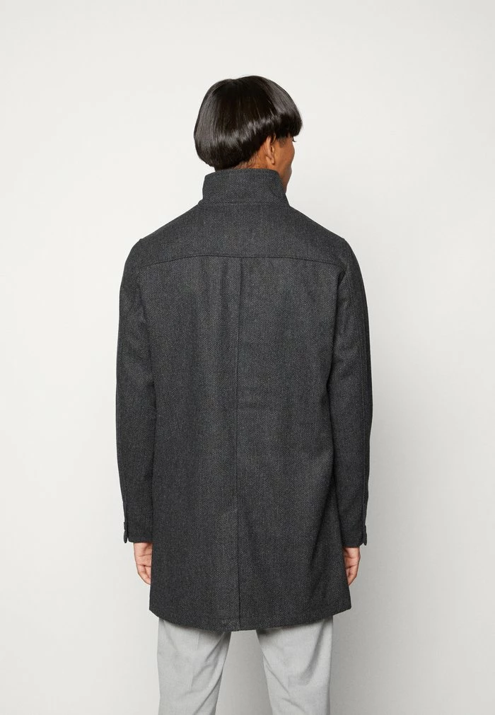 Jack & Jones JJECOLLUM COAT - Short Coat - Dark Grey 3 Jack & Jones JJECOLLUM COAT - Short Coat - Dark Grey - Image 3