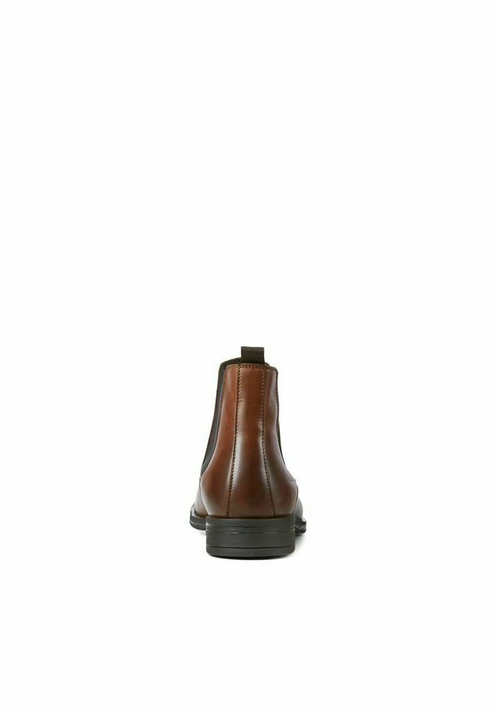 Jack & Jones JFWARGO LEATHER CHELSEA LN - Classic Ankle Boots - Cognac 3 Jack & Jones JFWARGO LEATHER CHELSEA LN - Classic Ankle Boots - Cognac - Image 3