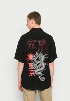 Jack & Jones JCOTOKYO REGGIE RESORT - Shirt - Black