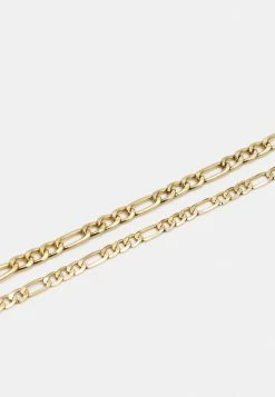 Jack & Jones JACLARIO NECKLACE UNISEX 2 PACK - Necklace - Gold-coloured -Jack & Jones Shop 470689791d664f9abe28c16deda5970e