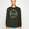 Jack & Jones JJMARLON CREW NECK - Sweatshirt - Forest Night