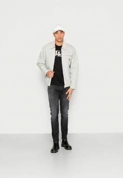 Alternative view of Jack & Jones JCOAIR TEE SSCREW NECK - Print T-shirt - Black