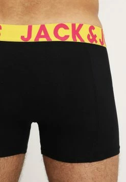 Jack & Jones JACCRAZY SOLID TRUNKS 3 PACK - Pants - Black/navy Blazer/black -Jack & Jones Shop 48894f45054e4f188471d3c23d0b964c