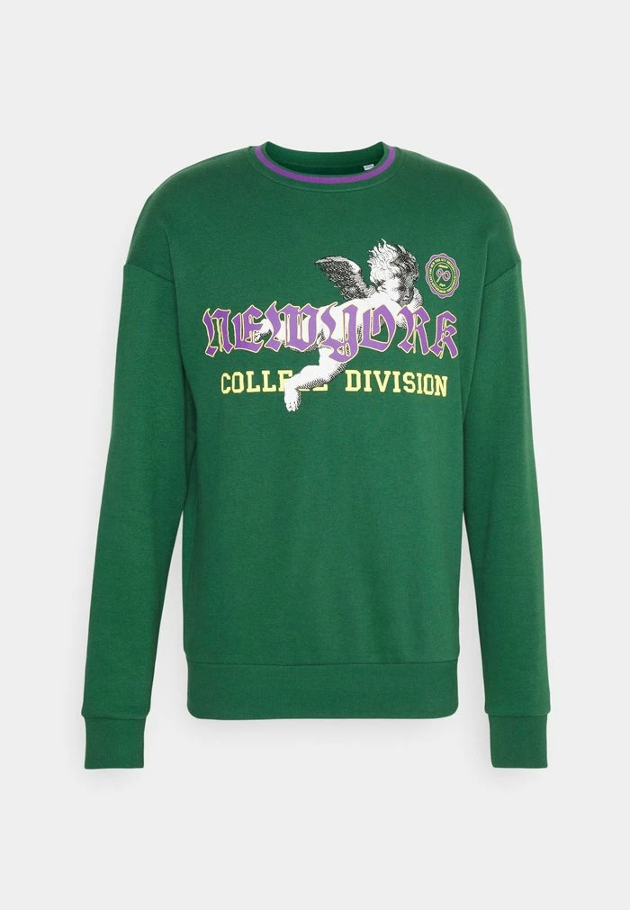 Jack & Jones JORCOLLEGE CREW NECK - Sweatshirt - Eden 4 Jack & Jones JORCOLLEGE CREW NECK - Sweatshirt - Eden - Image 4