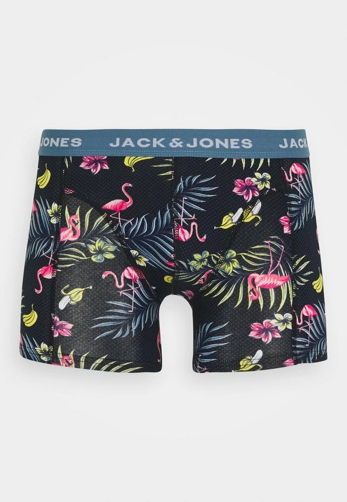 Jack & Jones JACFLOWER BIRD TRUNKS 3 PACK - Pants - Black 4 Jack & Jones JACFLOWER BIRD TRUNKS 3 PACK - Pants - Black - Image 4
