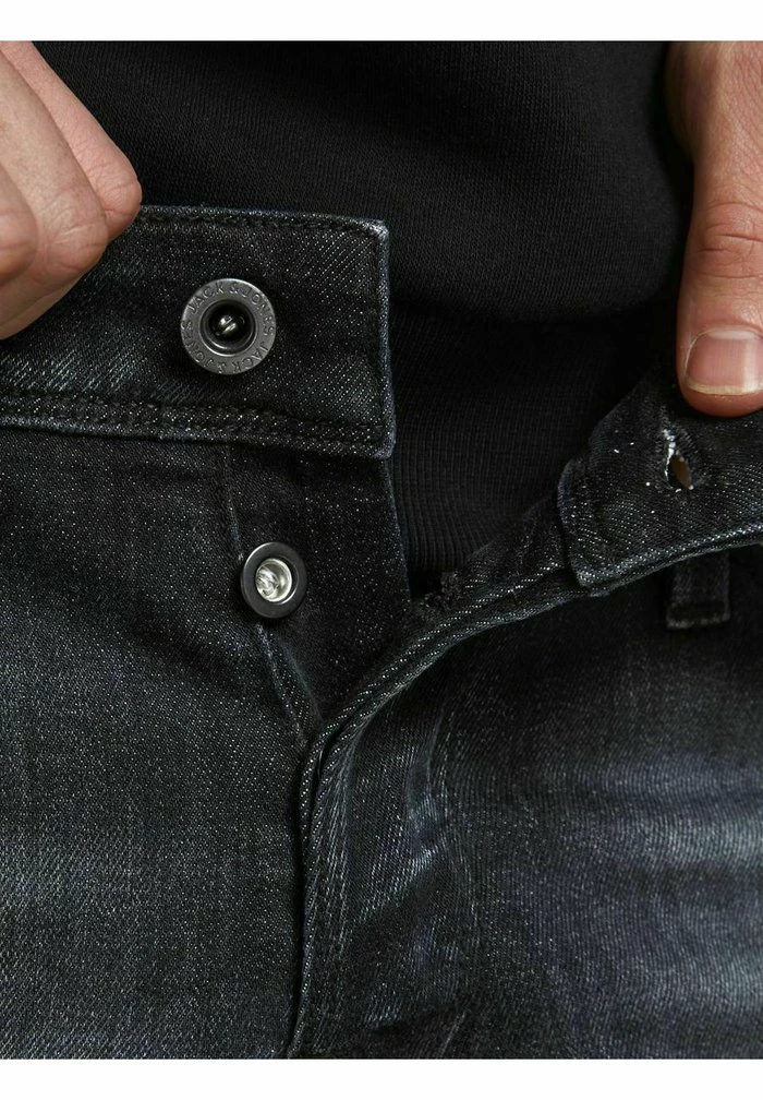 Jack & Jones Slim Fit Jeans - Blue Denim 4 Jack & Jones Slim Fit Jeans - Blue Denim - Image 4