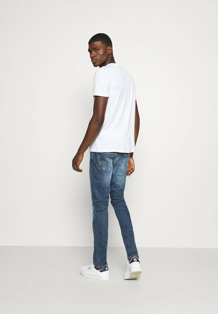Jack & Jones JJIGLENN JJORIGINAL - Slim Fit Jeans - Blue Denim 3 Jack & Jones JJIGLENN JJORIGINAL - Slim Fit Jeans - Blue Denim - Image 3