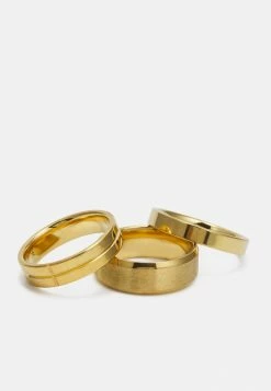 Jack & Jones JACPLAIN MIX 5 PACK - Ring - Gold-coloured -Jack & Jones Shop 4a2c312a6a3e4eb8a0b73dbfa777fbc9