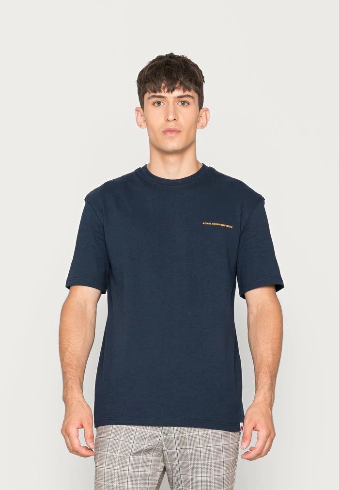 Jack & Jones EDDY TEE SS CREW NECK - Print T-shirt - Navy Blazer 1 Jack & Jones EDDY TEE SS CREW NECK - Print T-shirt - Navy Blazer