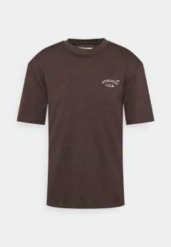 Jack & Jones JORTOBIAS TEE CREW NECK CHEST UNISEX - Basic T-shirt - Seal Brown -Jack & Jones Shop 4aa2a9f86fdb4315b8a9ce34294a0e39