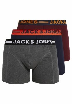 Jack & Jones JACLICHFIELD PLUS TRUNKS 3 PACK - Pants - Burgundy