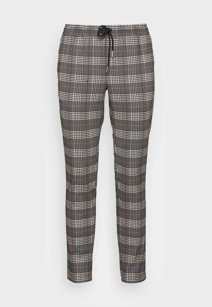 Jack & Jones JJIWILL JJPHIL CHIPMUNK CHECK - Trousers - Chipmunk 4 Jack & Jones JJIWILL JJPHIL CHIPMUNK CHECK - Trousers - Chipmunk - Image 4