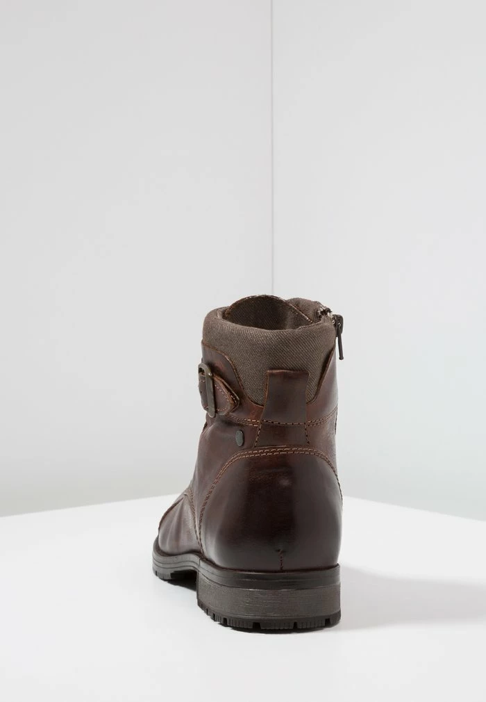 Jack & Jones JFWALBANY - Lace-up Ankle Boots - Brown Stone 4 Jack & Jones JFWALBANY - Lace-up Ankle Boots - Brown Stone - Image 4