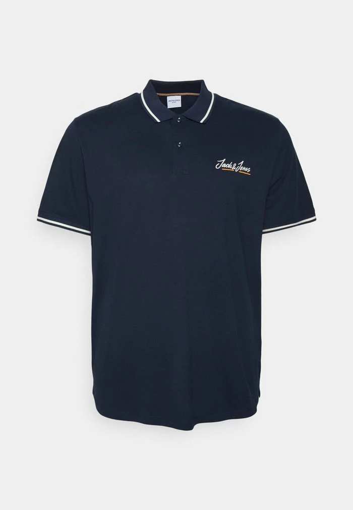 Jack & Jones JORPAUL TONS - Polo Shirt - Navy Blazer 1 Jack & Jones JORPAUL TONS - Polo Shirt - Navy Blazer