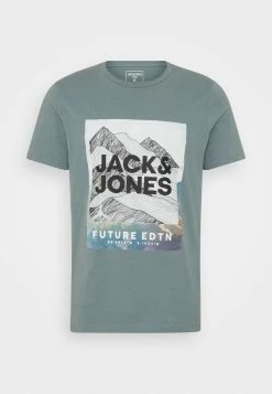 Jack & Jones JCOBOOSTER TEE CREW NECK - Print T-shirt - Trooper -Jack & Jones Shop 4bc92cb77e2f4c0785035dc17e11e1ea