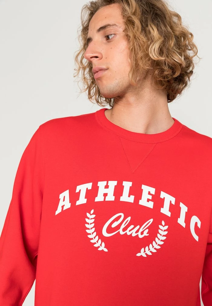 Jack & Jones JORTURBO CREW NECK UNISEX - Sweatshirt - High Risk Red 5 Jack & Jones JORTURBO CREW NECK UNISEX - Sweatshirt - High Risk Red - Image 5