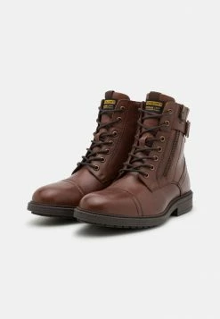 Alternative view of Jack & Jones JFWHOLLAND ZIP - Classic Ankle Boots - Cognac