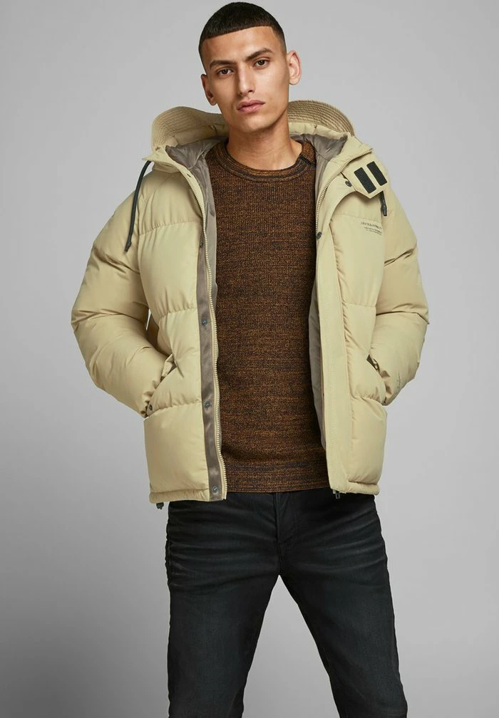 Jack & Jones JCOTRANT - Winter Jacket - Cornstalk 1 Jack & Jones JCOTRANT - Winter Jacket - Cornstalk