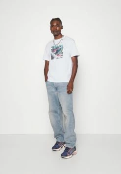 Alternative view of Jack & Jones JCOEXPED TEE CREW NECK - Print T-shirt - White