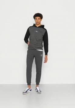 Alternative view of Jack & Jones JCOAIR SWEATHOOD - Hoodie - Black Melange