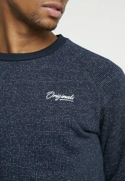 Jack & Jones JORHIDE CREW NECK - Sweatshirt - Navy Blazer -Jack & Jones Shop 4f2b154a1a3e4568889d4e0aa633c58d