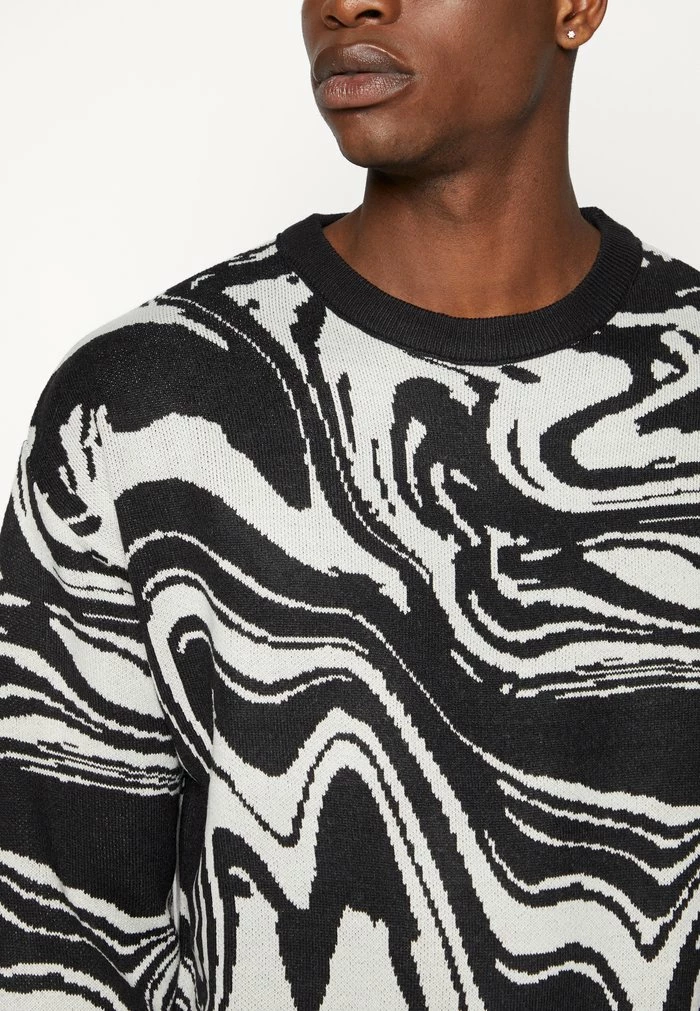 Jack & Jones JORMARBLE CREW NECKKA - Jumper - Black 6 Jack & Jones JORMARBLE CREW NECKKA - Jumper - Black - Image 6