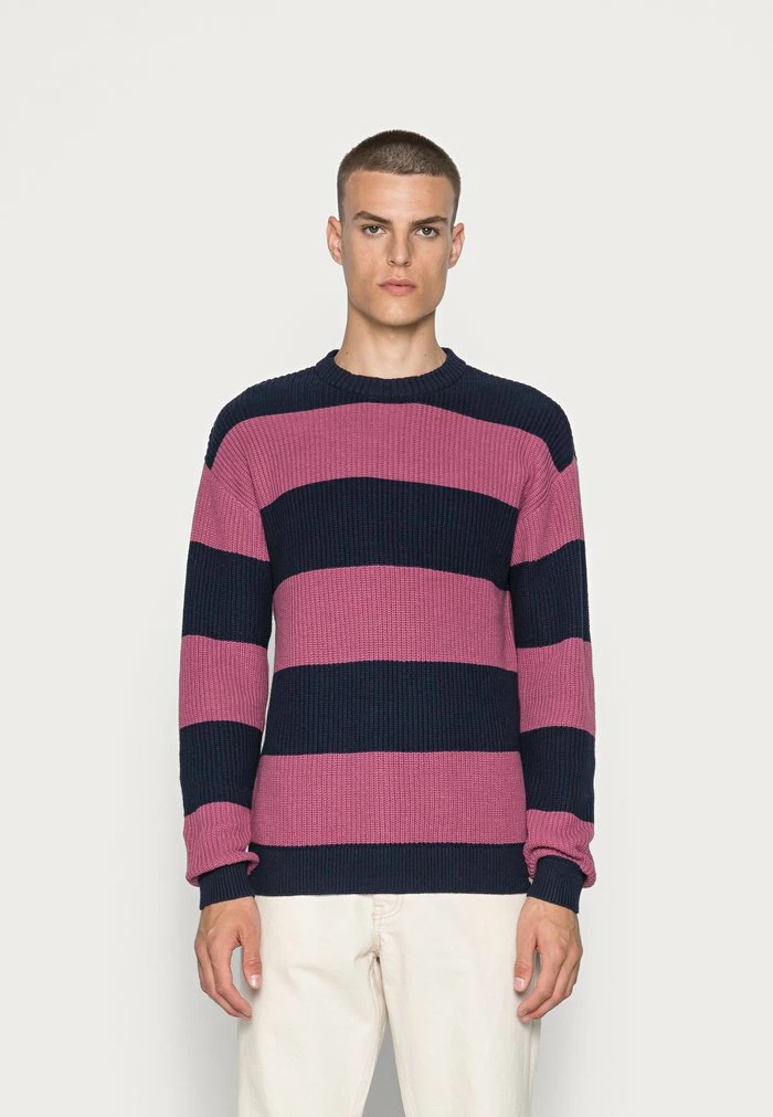 Jack & Jones JORHUDSON CREW NECK - Jumper - Sky Captain 1 Jack & Jones JORHUDSON CREW NECK - Jumper - Sky Captain