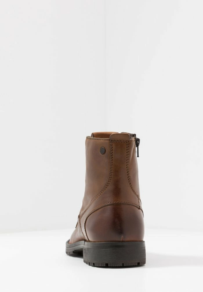 Jack & Jones JFWORCA - Lace-up Ankle Boots - Cognac 4 Jack & Jones JFWORCA - Lace-up Ankle Boots - Cognac - Image 4