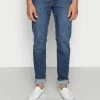 Jack & Jones JJIMIKE JJORIGINAL - Straight Leg Jeans - Blue Denim