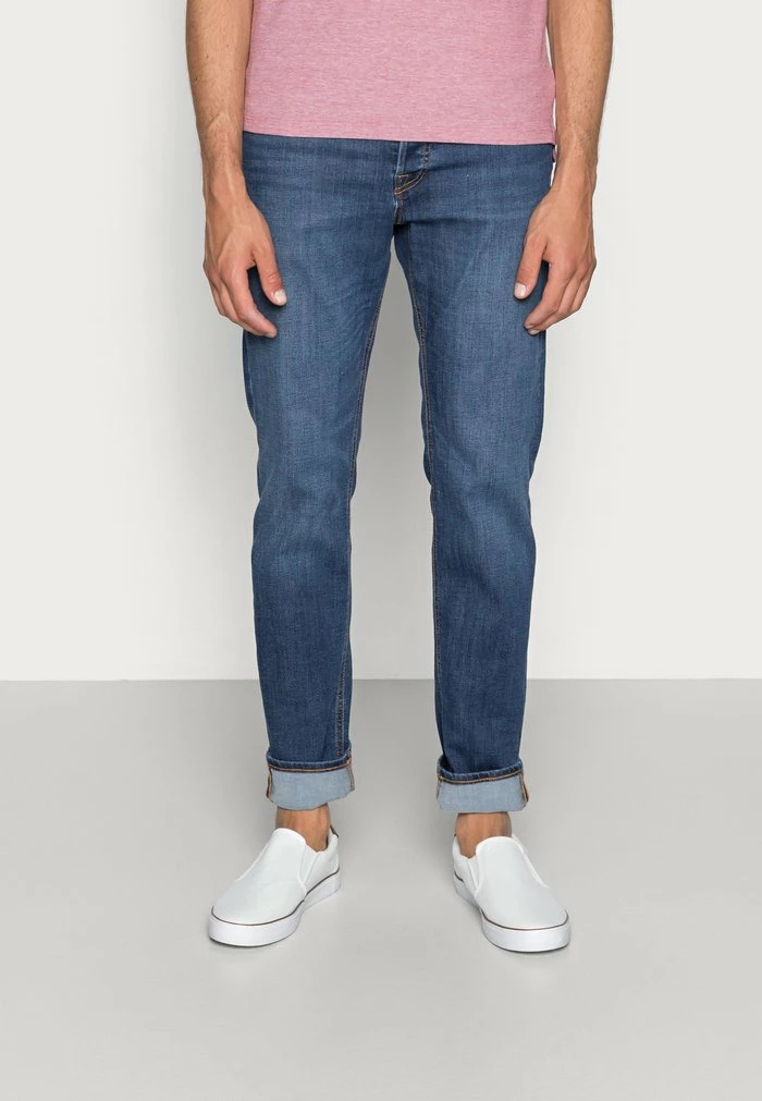 Jack & Jones JJIMIKE JJORIGINAL - Straight Leg Jeans - Blue Denim 1 Jack & Jones JJIMIKE JJORIGINAL - Straight Leg Jeans - Blue Denim