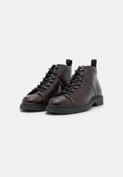 Alternative view of Jack & Jones JFWFLEMING BOOTS - Lace-up Ankle Boots - Oxblood Red