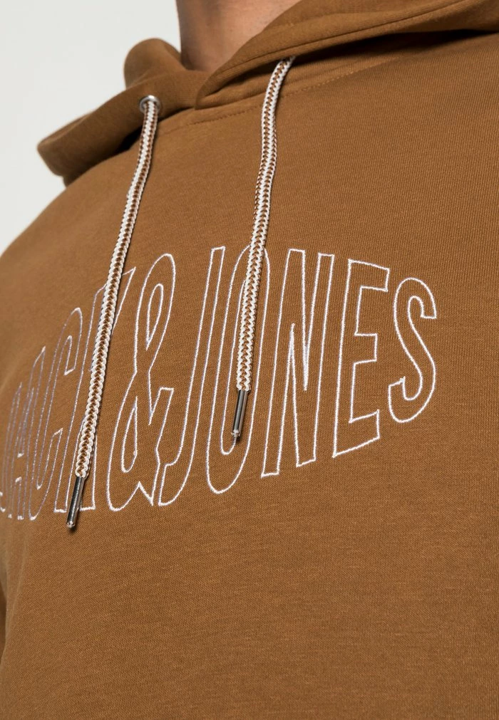 Jack & Jones JORWORLD - Hoodie - Brown 5 Jack & Jones JORWORLD - Hoodie - Brown - Image 5