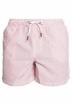 Jack & Jones IARUBA SWIMSHORTS SEERSUCKE - Swimming Shorts - Fiery Red -Jack & Jones Shop 51870bf5124e46d9a4b304d6e4699158