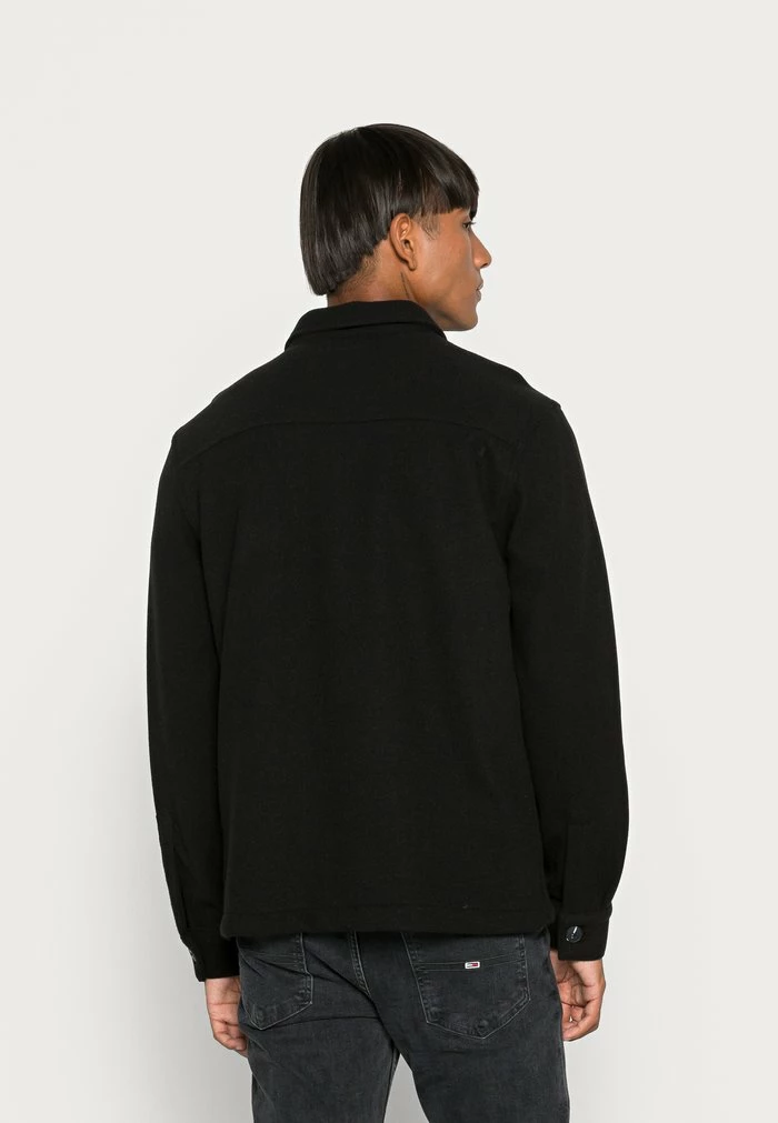 Jack & Jones JOROLLIE SOLID CBO - Summer Jacket - Black 3 Jack & Jones JOROLLIE SOLID CBO - Summer Jacket - Black - Image 3