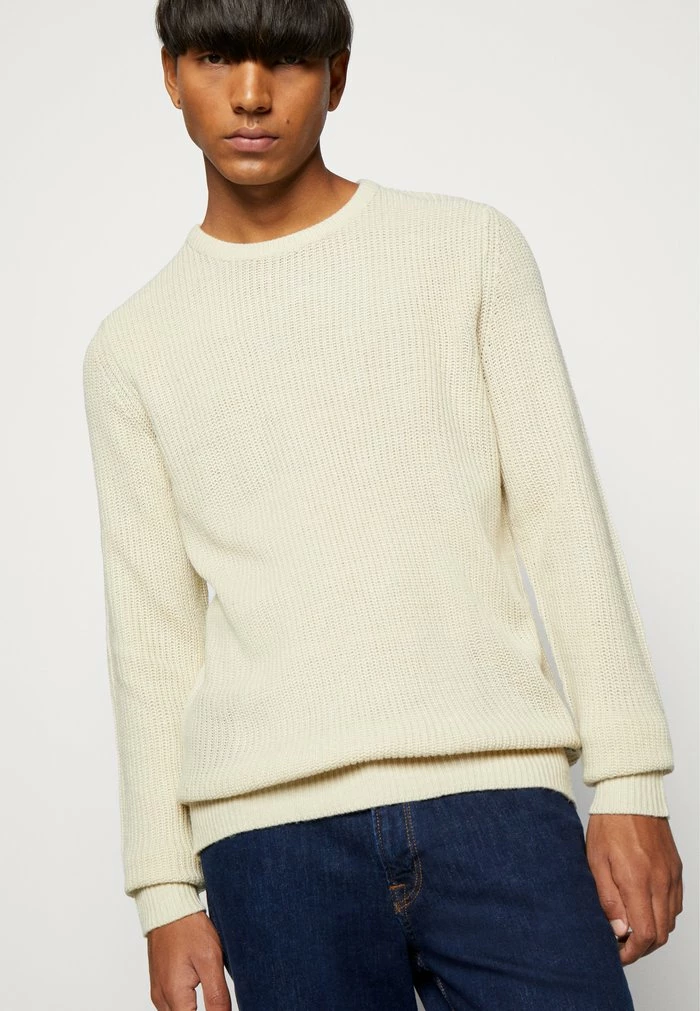 Jack & Jones JCOONO CREW NECK - Jumper - Moonbeam 4 Jack & Jones JCOONO CREW NECK - Jumper - Moonbeam - Image 4