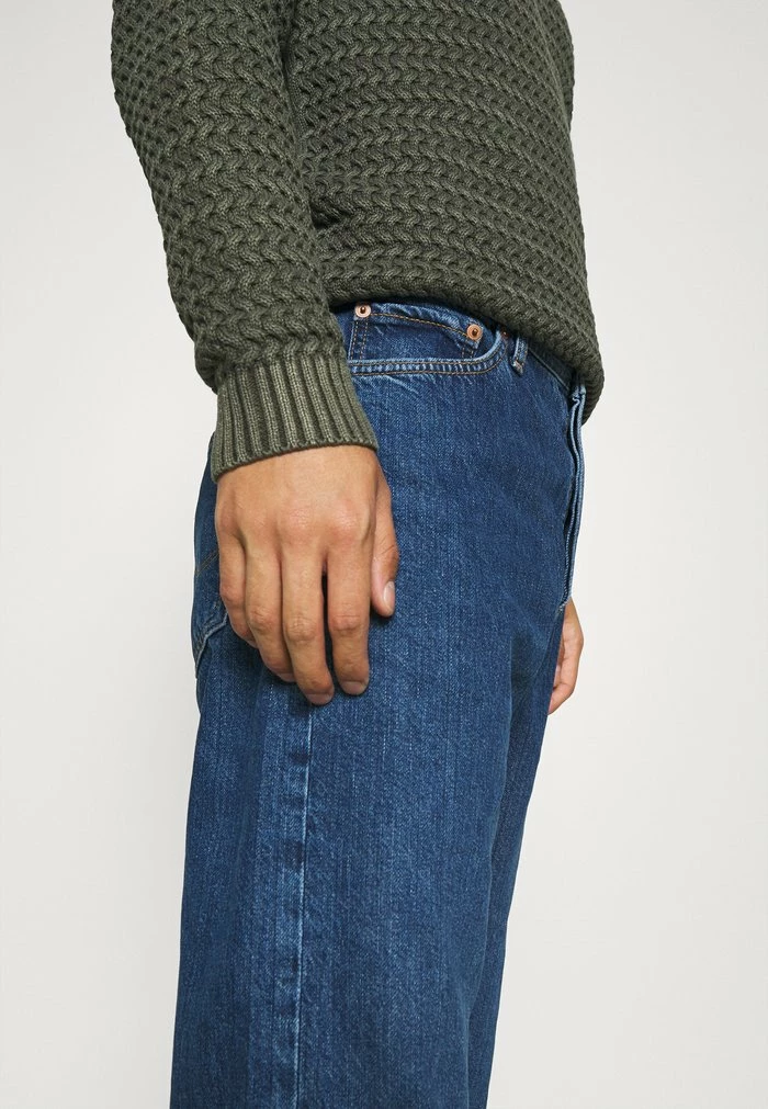 Jack & Jones JJICHRIS JJORIGINAL - Straight Leg Jeans - Blue Denim 4 Jack & Jones JJICHRIS JJORIGINAL - Straight Leg Jeans - Blue Denim - Image 4