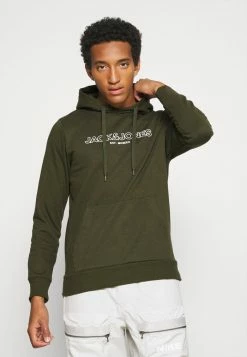 Jack & Jones JJBANK - Hoodie - Forest Night