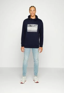 Alternative view of Jack & Jones JORFRIDAY PHOTO HOOD - Sweatshirt - Navy Blazer