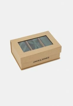 Jack & Jones JACNECKTIE GIFT BOX SET - Pocket Square - Dark Green -Jack & Jones Shop 53575acd31fd4349b0b6f5b1a166b853
