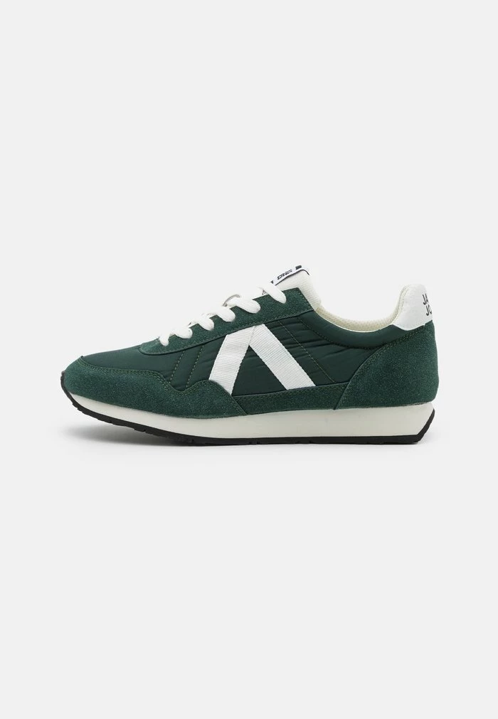 Jack & Jones JFWHAWKER - Trainers - Trekking Green/marshmallow 1 Jack & Jones JFWHAWKER - Trainers - Trekking Green/marshmallow