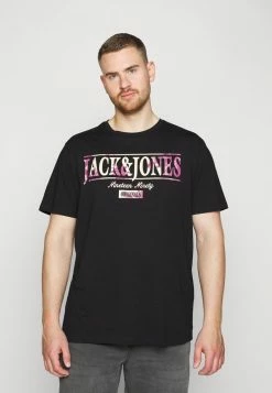 Jack & Jones JORBOOSTER TEE CREW NECK - Print T-shirt - Black -Jack & Jones Shop 539411e83227491dacdfceb82a07ccee