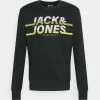 Jack & Jones JCOCHARLES CREW NECK - Sweatshirt - Black