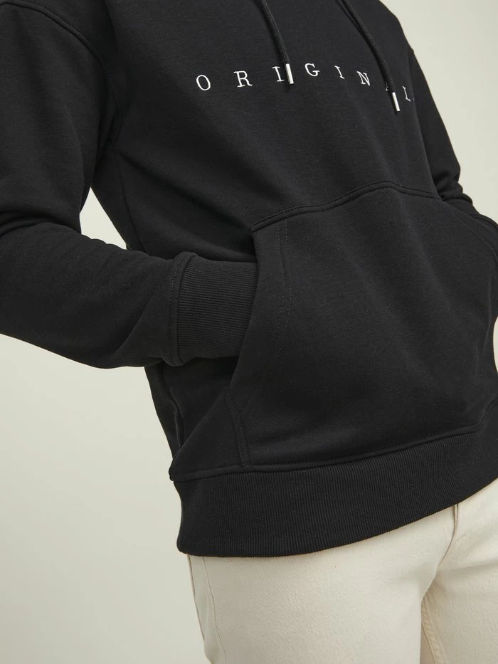 Jack & Jones JORCOPENHAGEN HOOD - Hoodie - Black 5 Jack & Jones JORCOPENHAGEN HOOD - Hoodie - Black - Image 5