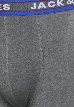 Jack & Jones JACOLIVER TRUNKS 5 PACK - Pants - Dark Grey Melange -Jack & Jones Shop 5431da14b61749fda31ebb1702b59168