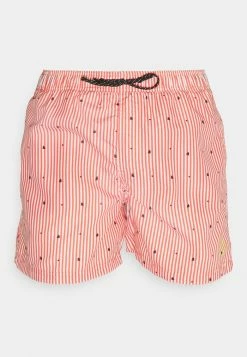 Jack & Jones JJICRETE JJSWIM MINI - Swimming Shorts - Hot Coral